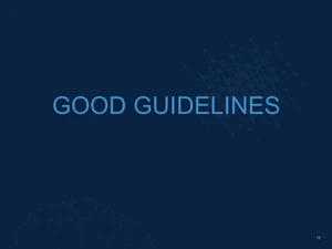 Com Guidelines Slide19