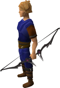 Zaryte bow equipped