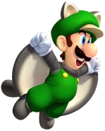 Squirrel Luigi SMWU