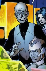 Adam Strange and Rannian scientist Sardath