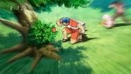 Toriko using the Amplifier Stone
