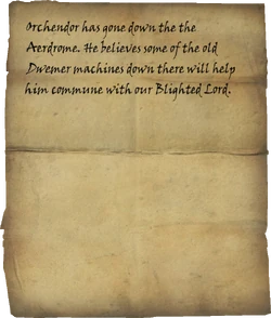 Afflicteds Note