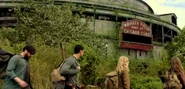 Charlie, aaron, maggie, and nate pass wrigley
