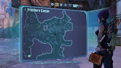 Borderlands2 fire totem 2 map