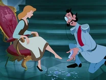 Cenicienta prueba zapato