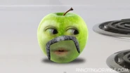 Apple Green mustache