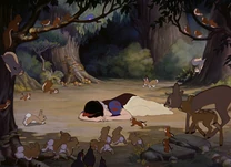 Blancanieves llora