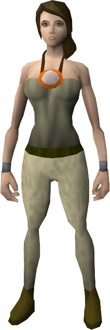 Amulet of accuracy equipped