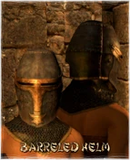Armour Head Barreled Helm