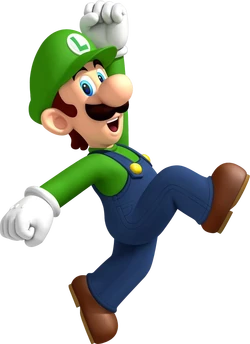 NSMBWii Luigi