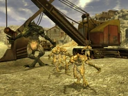 Deathclaw mother with kids