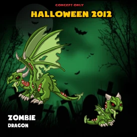 Zombie Dragon Concept