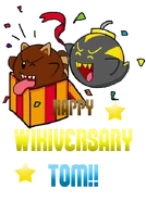 TomWikiversaryDohGift