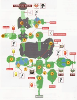 250px-Forest Temple Map (Twilight Princess)