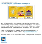 Did you get your Super Villain Island gear