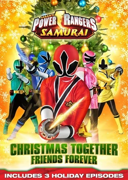 PowerRangerSamurai Christmas DVD