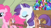 Rarity wrapped around my hoof S1E19