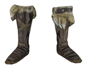 Hide boots
