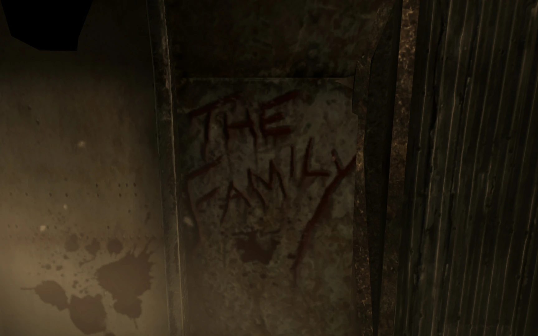 Wests home graffiti