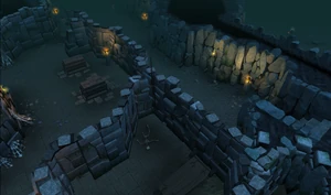 Inside Taverley Dungeon