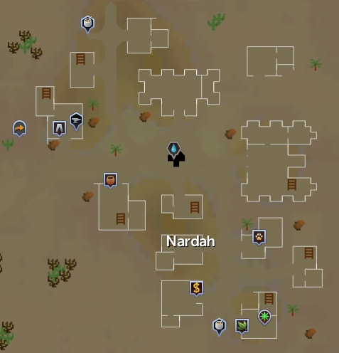 Nardah map