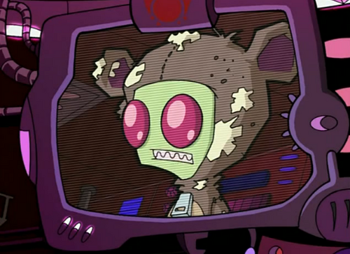 invader zim teddy bear