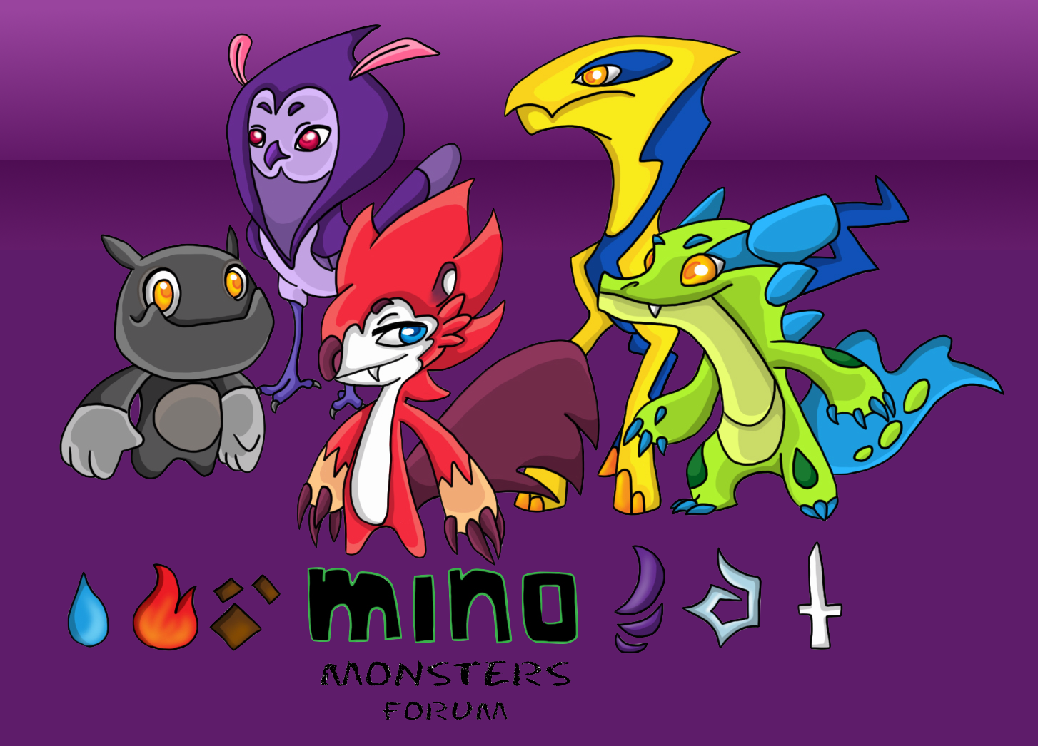 mino monsters 2 names