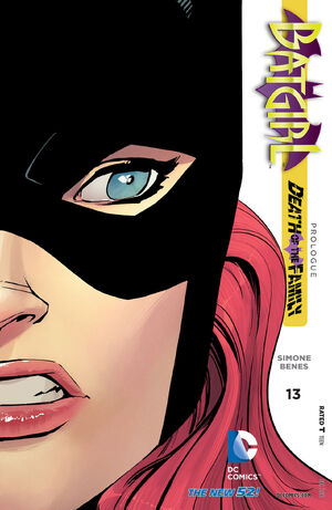 La cobertura de Batgirl # 13