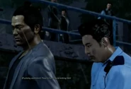 Sonny being arrested