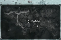 Riften Stables MapLocation