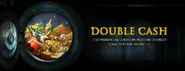 Double cash banner
