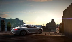 CarRelease Porsche Cayman S White
