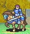 Noah as a Cavalier holding a sword