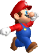 Mario run sprite