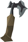 Bathus battleaxe detail
