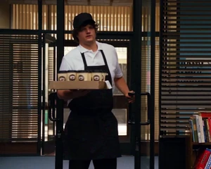 Coffee delivery guy
