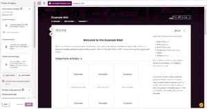 Theme designer