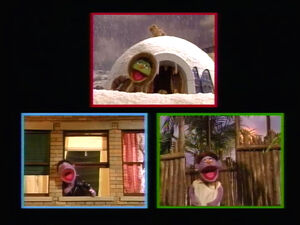 Split screen home