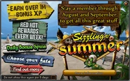 Sizzling Summer banner