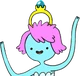 Engagement ring princess' crown