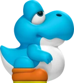 Cyan Baby Yoshi