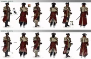Matthew Davenport, the commander outfits by johan g