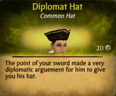 Diplomat hat