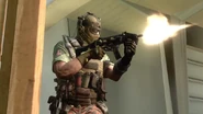Firing Skorpion EVO III BOII