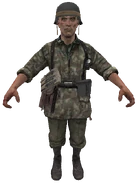 German Panzergrenadier model WaW