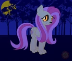 My Little Werewolf Fluttershy by dragon-fangx