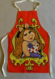 Miss piggy uk kids apron