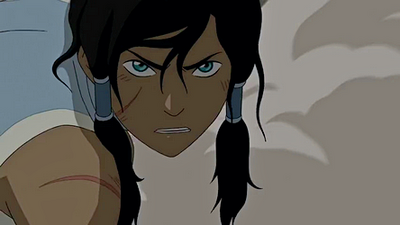 Korra angry