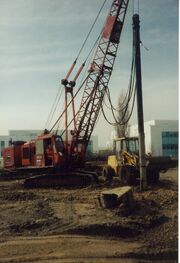 NCK crane vibropiling rig