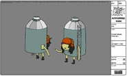 Modelsheet farmhouse (female)